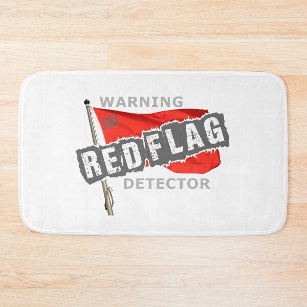 Item preview, red flag bs warning detector designed and sold by LaughingProf.