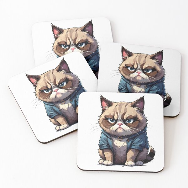 Item preview, Grumpy Kitten - 2 designed and sold by GlimmerRune.