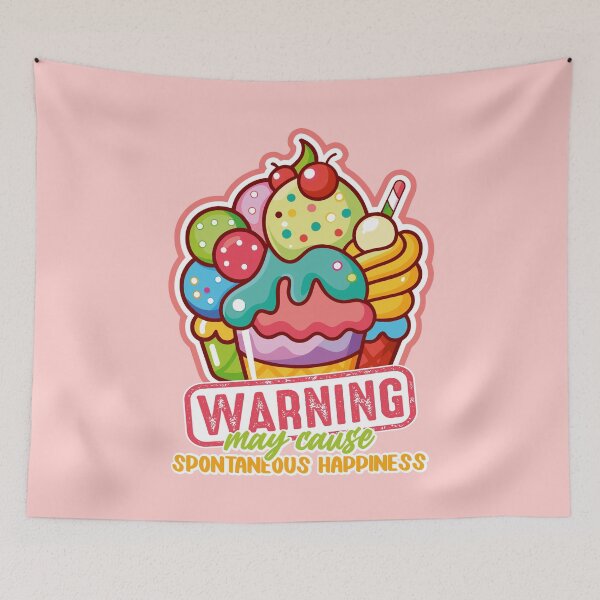 Item preview, Warning: May Cause Spontaneous Happiness - Ice cream designed and sold by therockstuff.