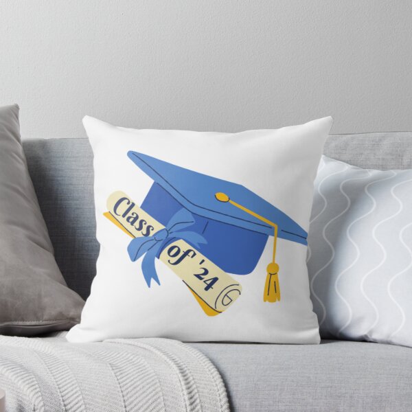 Item preview, Class of 2024 Sticker - Grad Cap and diploma  designed and sold by ChantalDesigns.