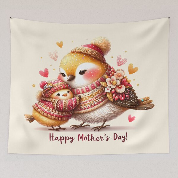 Item preview, Motherly Love: Warmth in Feathers designed and sold by PawPrintStyles.