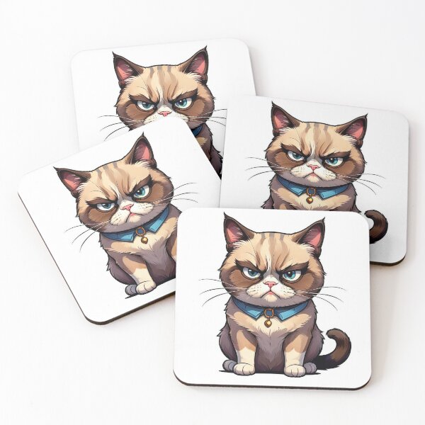 Item preview, Grumpy Kitten - 3 designed and sold by GlimmerRune.