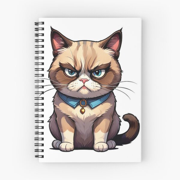 Item preview, Grumpy Kitten - 3 designed and sold by GlimmerRune.