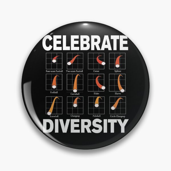 Artikelvorschau, Celebrate Diversity Baseball Pitches Baseball Pitcher Gear entworfen und verkauft von DynamicDesign.