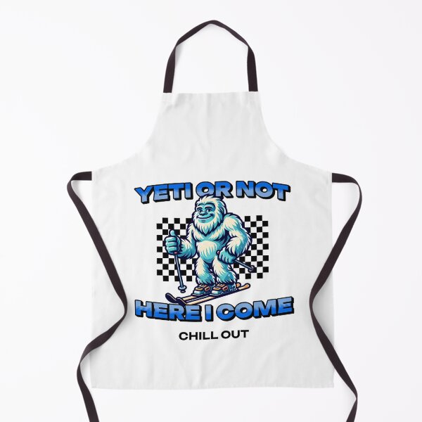 Item preview, Skiing Yeti or not here I come designed and sold by KloverDesigns.