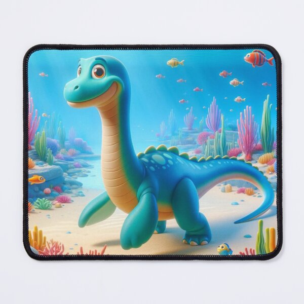 Item preview, Friendly 3D Plesiosaurus designed and sold by ArtemisDesignAI.