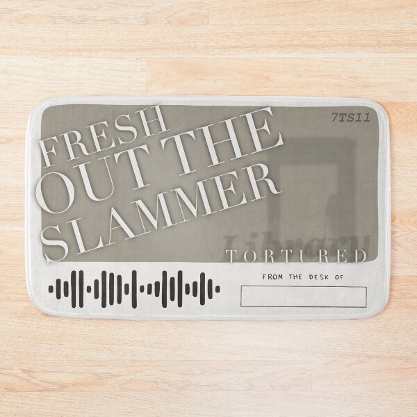 Item preview, Fresh Out The Slammer Library Card designed and sold by notastranger.