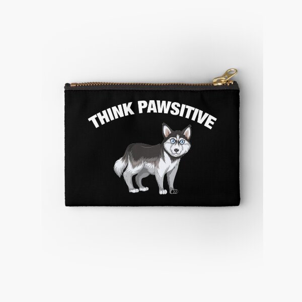 Item preview, Think Pawsitive - Husky designed and sold by quotysalad.