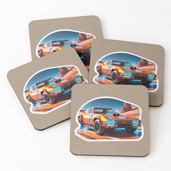Item preview, Cool Futuristic Electric Racing Car On Mars designed and sold by TheArtOfPat.