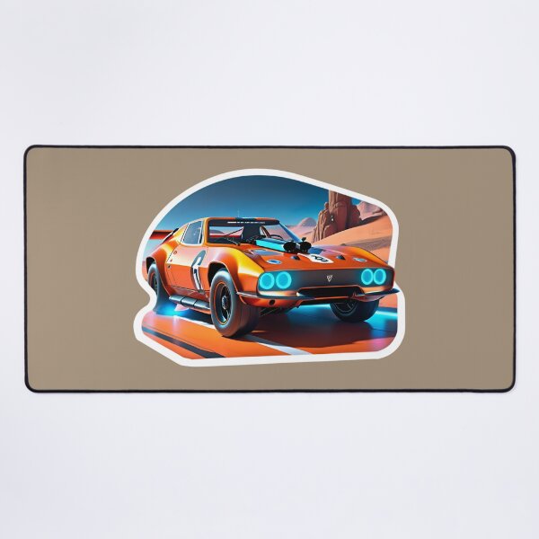 Item preview, Cool Futuristic Electric Racing Car On Mars designed and sold by TheArtOfPat.