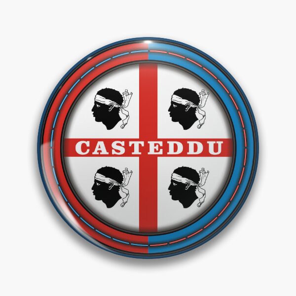 Item preview, Casteddu Cagliari Sardegna 4 mori stitching effect designed and sold by studioss76.