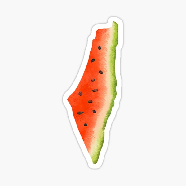 Watermelon Liberation Sticker