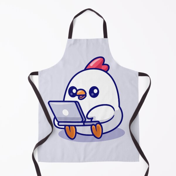 Item preview, Tech Chick: Cute Cartoon Vector Icon designed and sold by hjian8219.