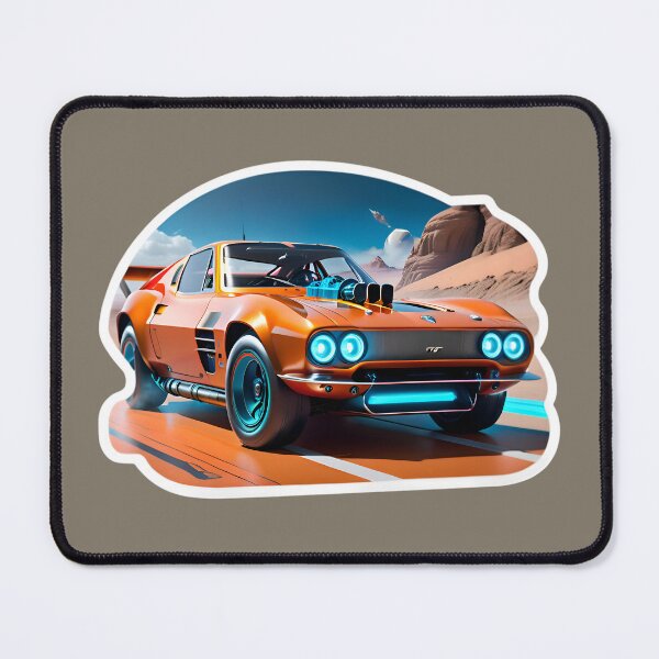 Item preview, Cool Futuristic Electric Racing Car On Mars designed and sold by TheArtOfPat.