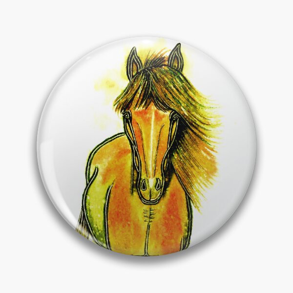 Item preview, Golden Horse designed and sold by Linda Callaghan.