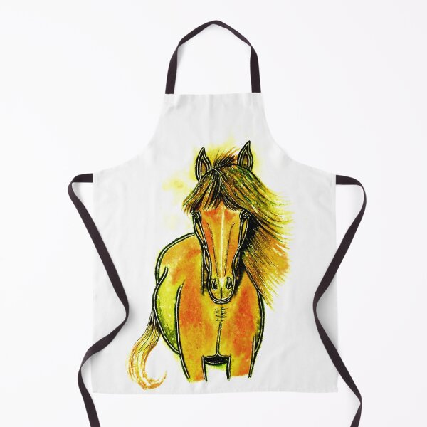 Item preview, Golden Horse designed and sold by Linda Callaghan.