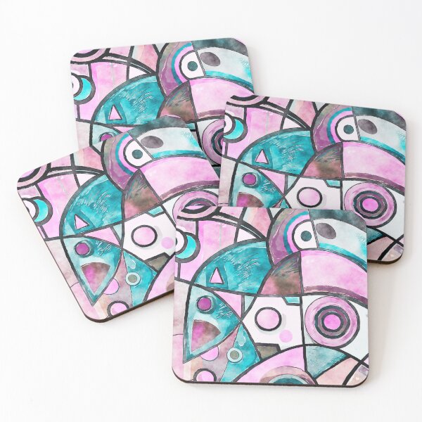 Item preview, LL Dreams Artistic Multi-Colored Pattern  designed and sold by LLdreams.