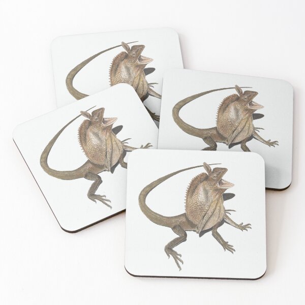 Item preview, Mini dragon [Australian frilled neck lizard] designed and sold by Hannah Mathews.