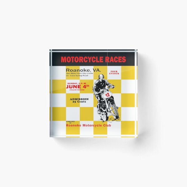 Item preview, Classic Motorcycle Races Roanoke Virginia designed and sold by rogue-design.