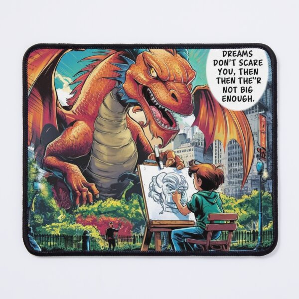 Item preview, Inspirational Comic Panel designed and sold by ikonicgallery.