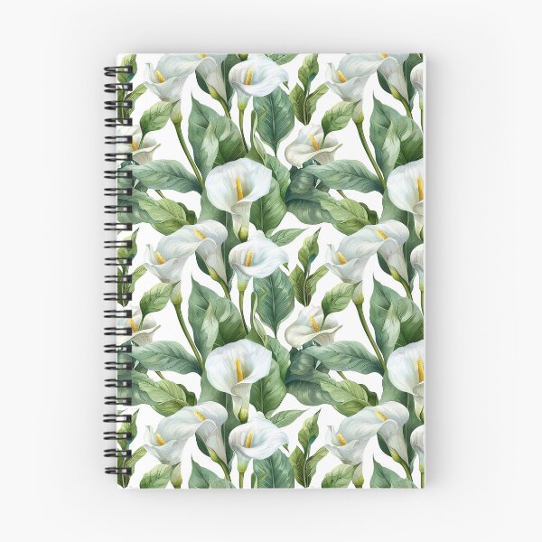 Item preview, Calla Lily Floral Pattern White Flower designed and sold by CarpanaBay.