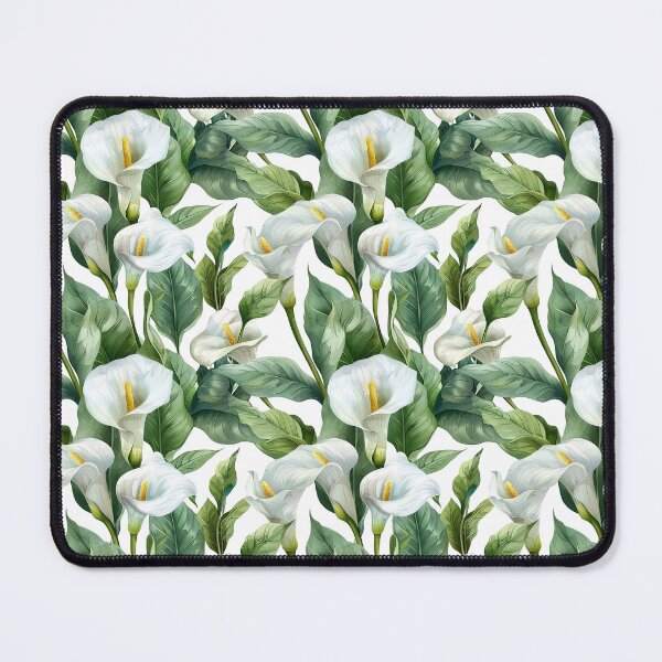 Item preview, Calla Lily Floral Pattern White Flower designed and sold by CarpanaBay.