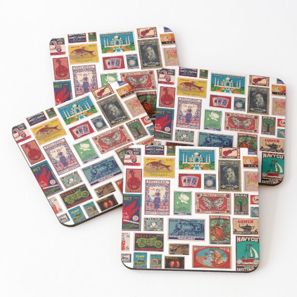 Item preview, Indian Vintage Matchbox Collection designed and sold by PeppermintThief.