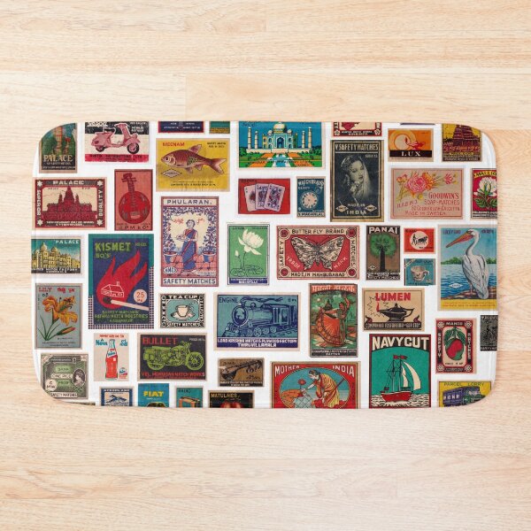 Item preview, Indian Vintage Matchbox Collection designed and sold by PeppermintThief.