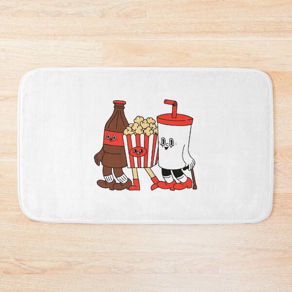 Item preview, Old School Popcorn Cola Milkshake Food Vintage Classic Graphic designed and sold by socialarmour.