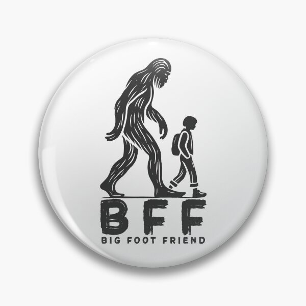 Item preview, Bigfoot Friend BFF Yeti Sasquatch Kid Child Hiking designed and sold by deelitt.