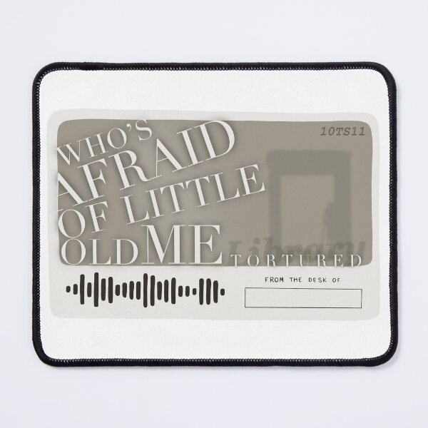 Item preview, Who's Afraid Library Card designed and sold by notastranger.