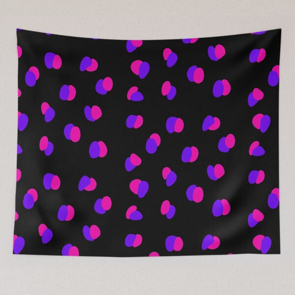 Item preview, Abstract  bright crazy dots,  pattern print textile designed and sold by NatalkaP.