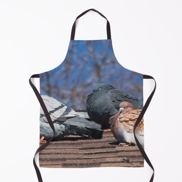 Item preview, Pigeons On The Roof designed and sold by passion4photos.
