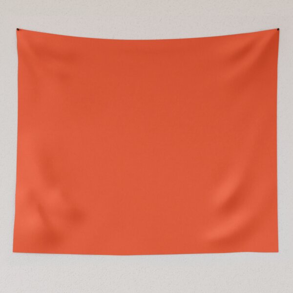 Item preview, Fluro Orange Solid Color designed and sold by Moonshine Paradise.
