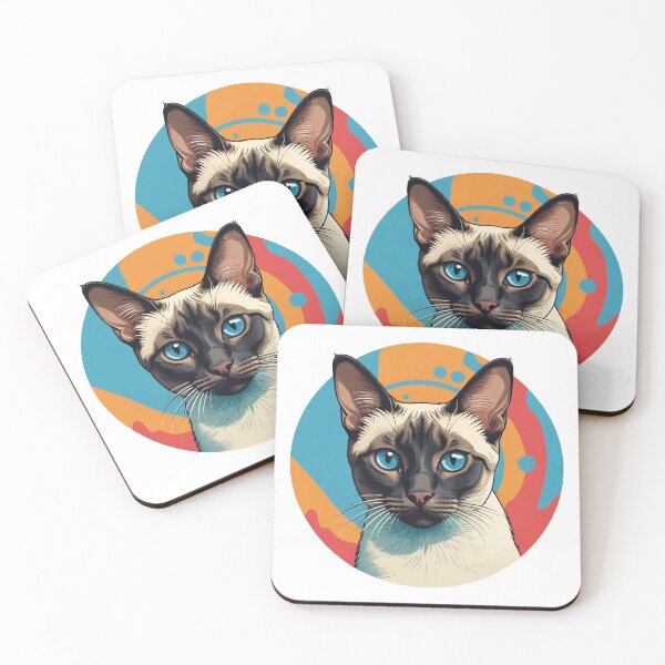 Item preview, Siamese cat designed and sold by WildlifeInc.