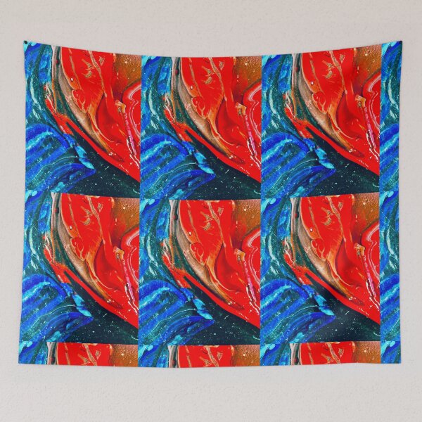 Item preview, Fire and ice pattern  designed and sold by PaintToven.