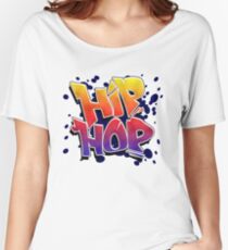 HIP HOP in colour Women's Relaxed Fit T-Shirt