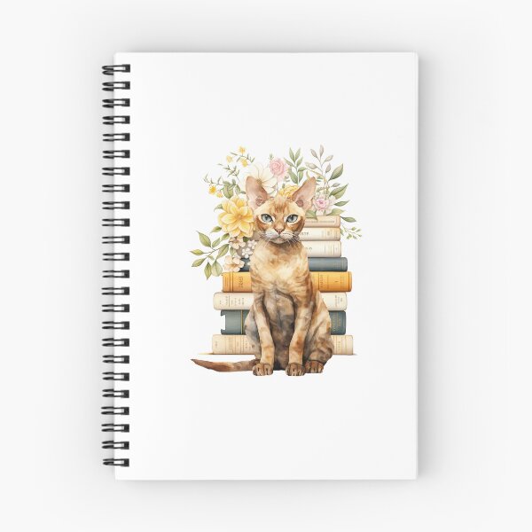 Item preview, German Rex Cat And Books designed and sold by TheAnimalZ00.