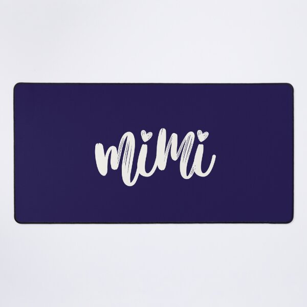 Item preview, Mimi with Hearts - Gift for Your Grandma - Navy Blue with Cream designed and sold by patternjp.