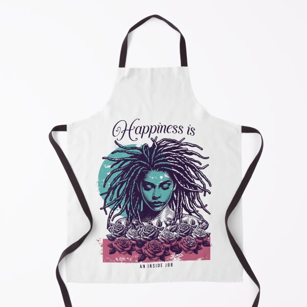 Item preview, Happiness is an inside job - motivational quote designed and sold by PrettyPinkSkies.