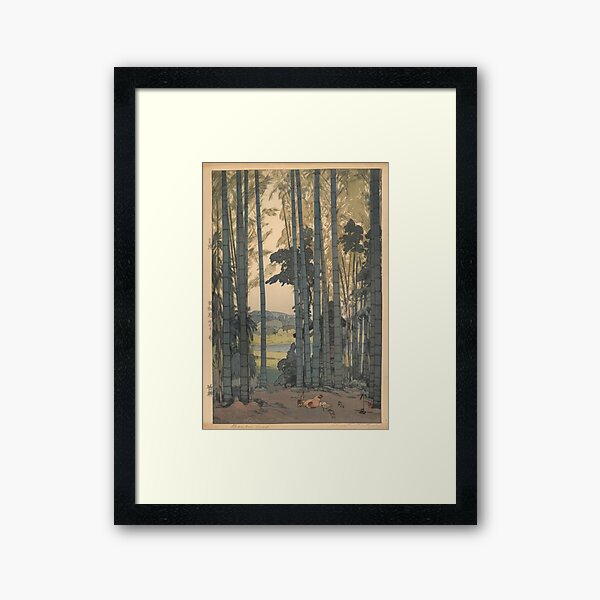 Aperçu de l'œuvre Yoshida, Hiroshi (1876 - 1950) Bois de Bambou créée et vendue par TeeARTHY.
