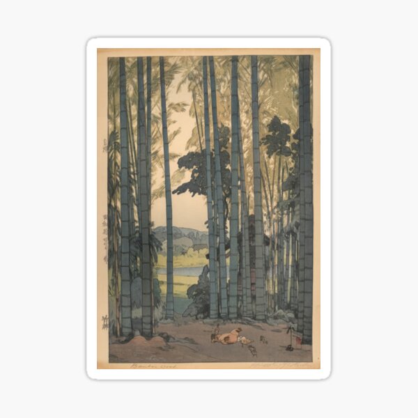Item preview, Yoshida, Hiroshi (1876 - 1950) Bamboo Wood    designed and sold by TeeARTHY.