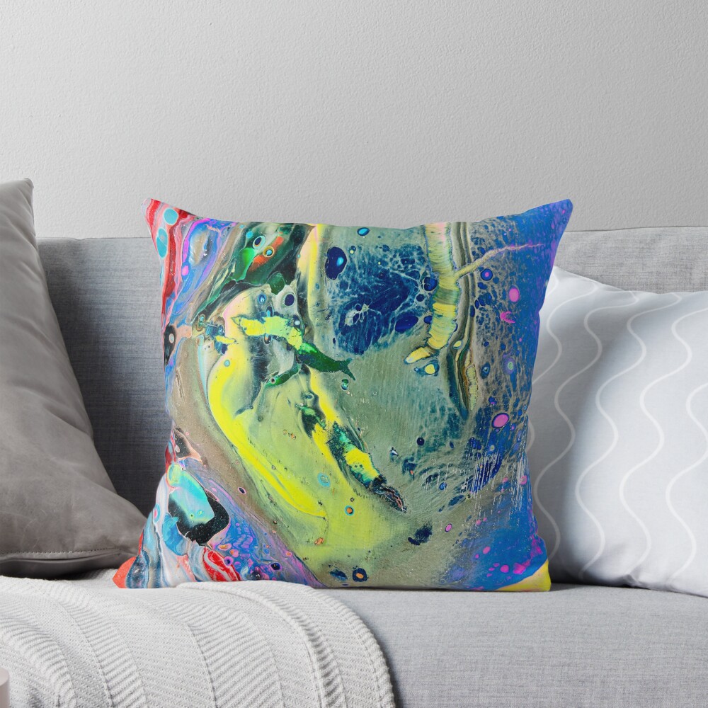 Item preview, Throw Pillow designed and sold by PaintToven.