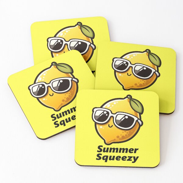 Item preview, Sunny Summer Squeezy Lemon designed and sold by StickaTime.