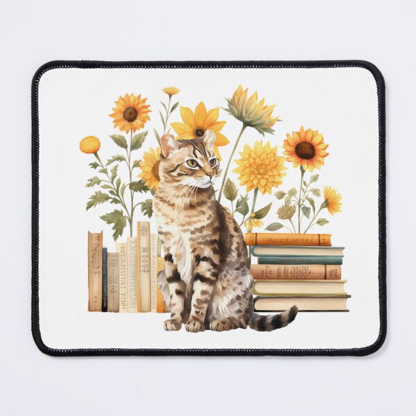 Item preview, Highlander Cat And Books designed and sold by TheAnimalZ00.