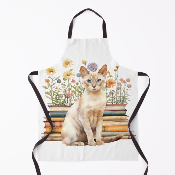 Item preview, Javanese Cat And Books designed and sold by TheAnimalZ00.