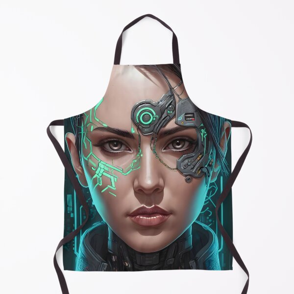 Item preview, Cyberpunk Female Portrait (Spring Theme) designed and sold by papi1998.