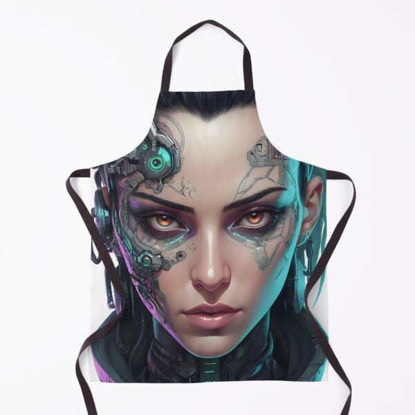 Item preview, Cyberpunk Female Portrait (Spring Theme) designed and sold by papi1998.