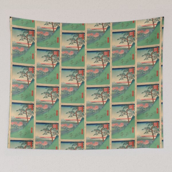 Item preview, Hiroshige (1797 - 1858) Mt. Moto- Fuji in Meguro   designed and sold by TeeARTHY.