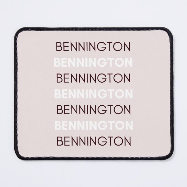 Item preview, Bennington - Minimalist Cute Text (Pink Background) designed and sold by RM-Journey.